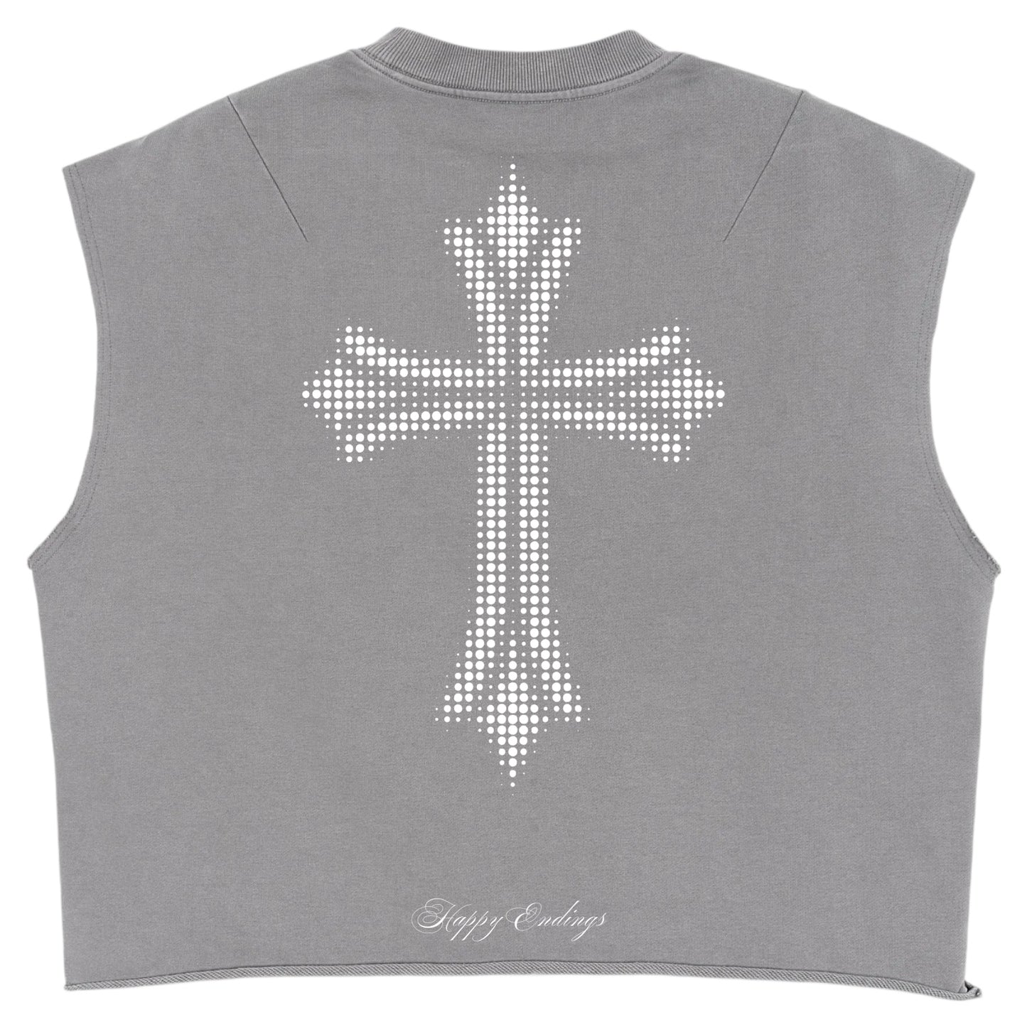 Vintage cut off gray