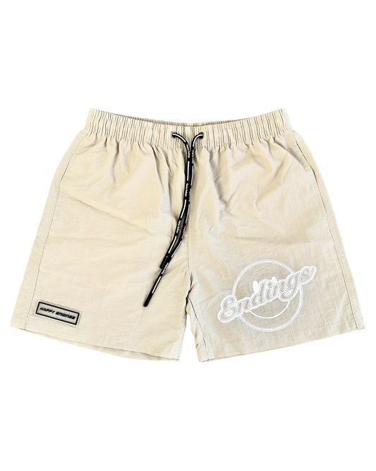 LOGO SHORTS GRY