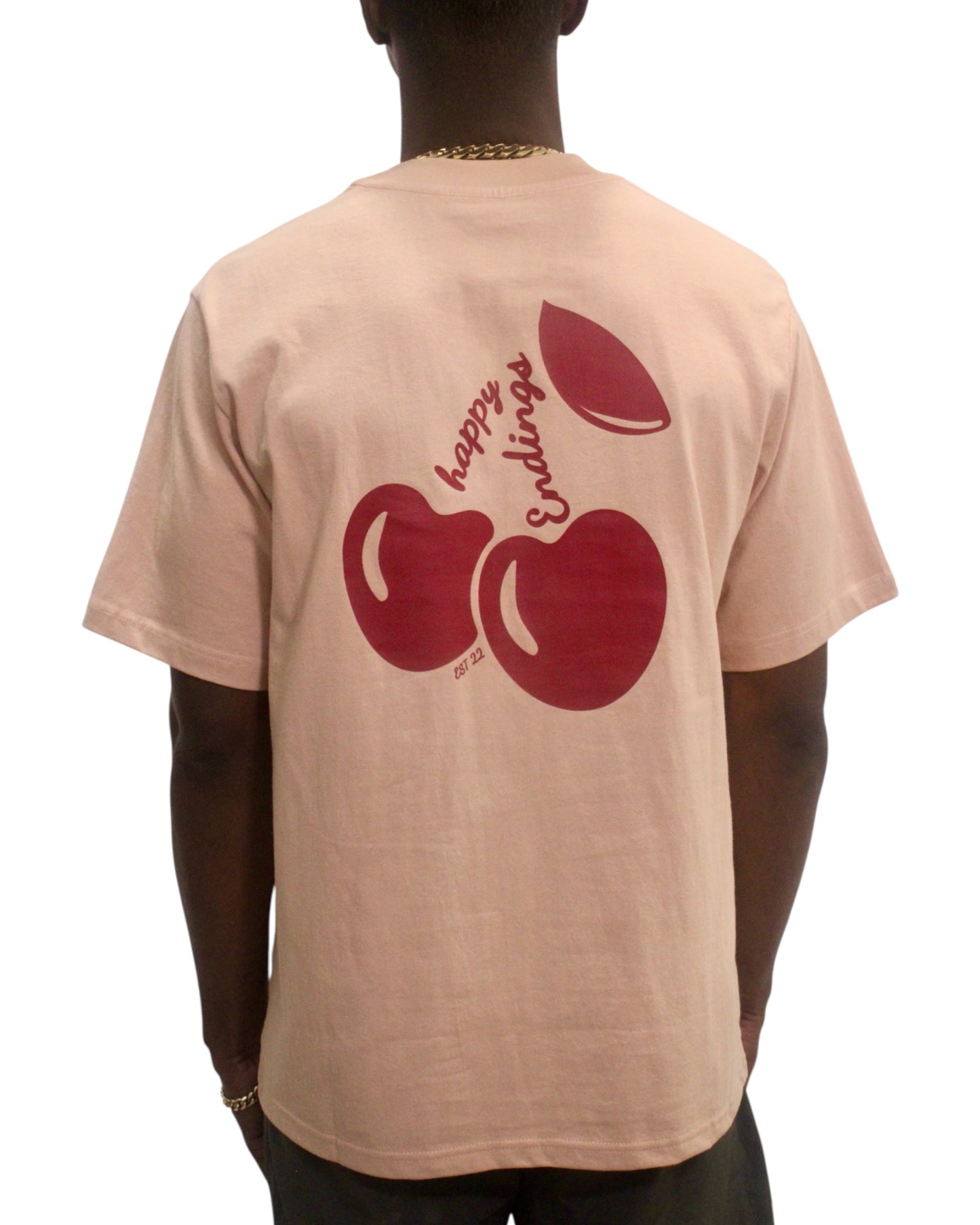 PEACH CHERRY TEE