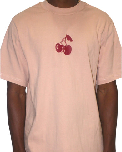 PEACH CHERRY TEE – Happyendingsclo