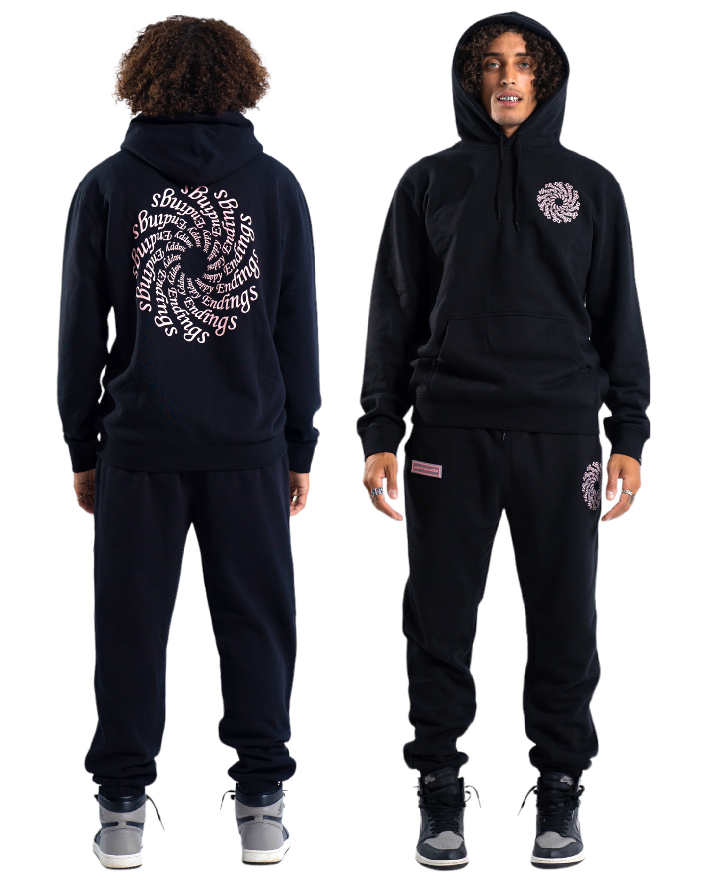 BLACK DAZED PREMIUM SWEATPANTS