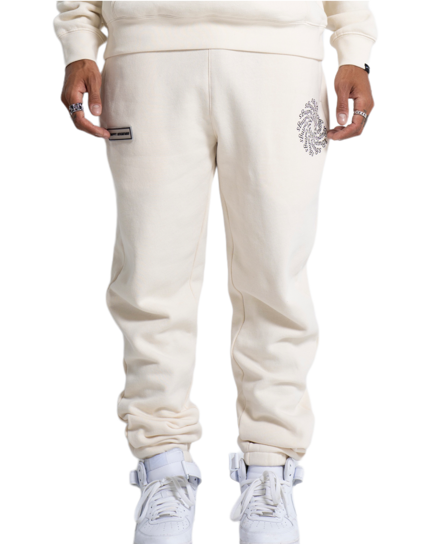 ECRU DAZED PREMIUM SWEATPANTS