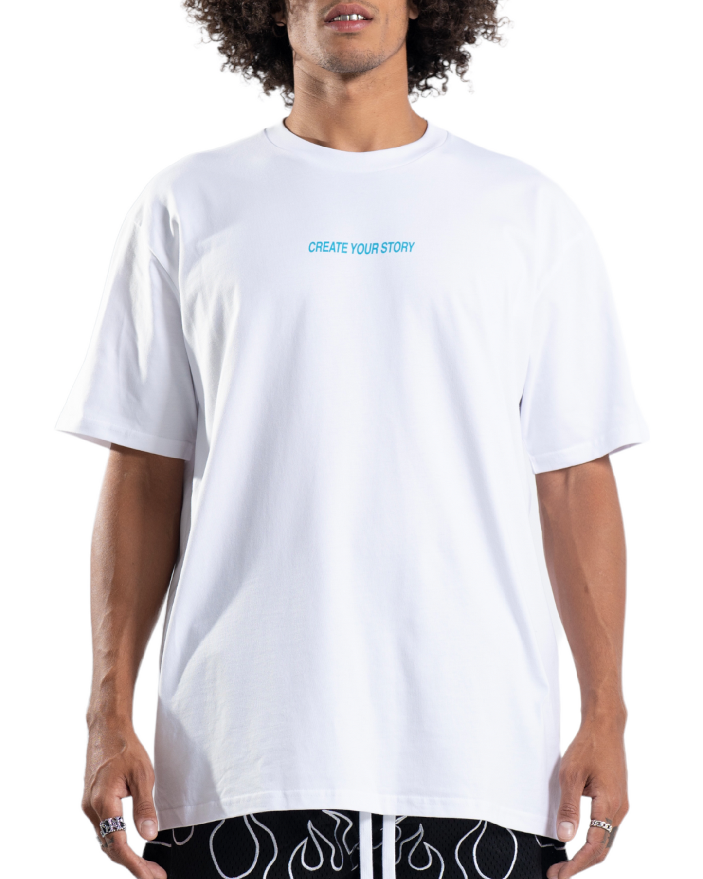 WHITE STREET LOGO TEE