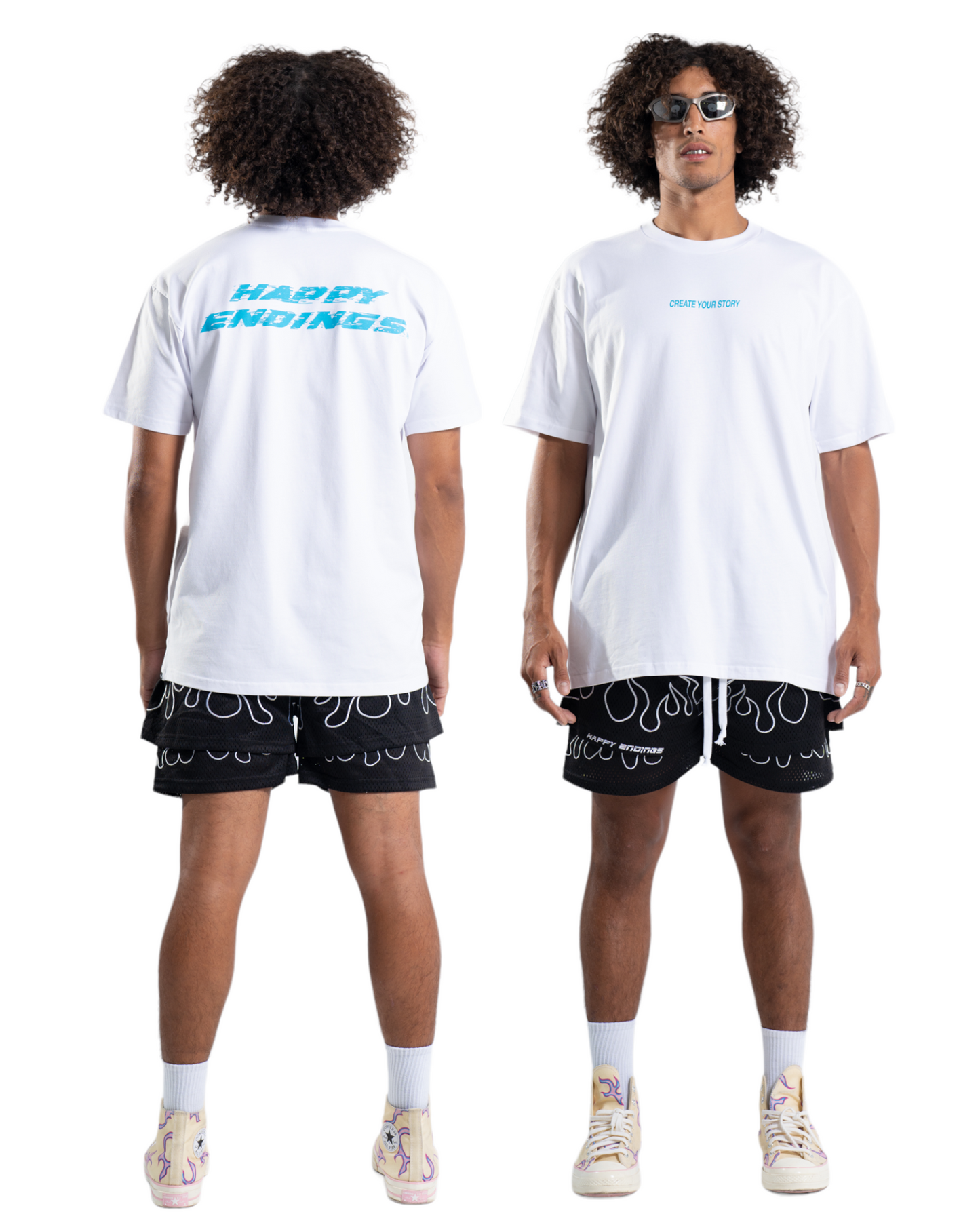 WHITE STREET LOGO TEE