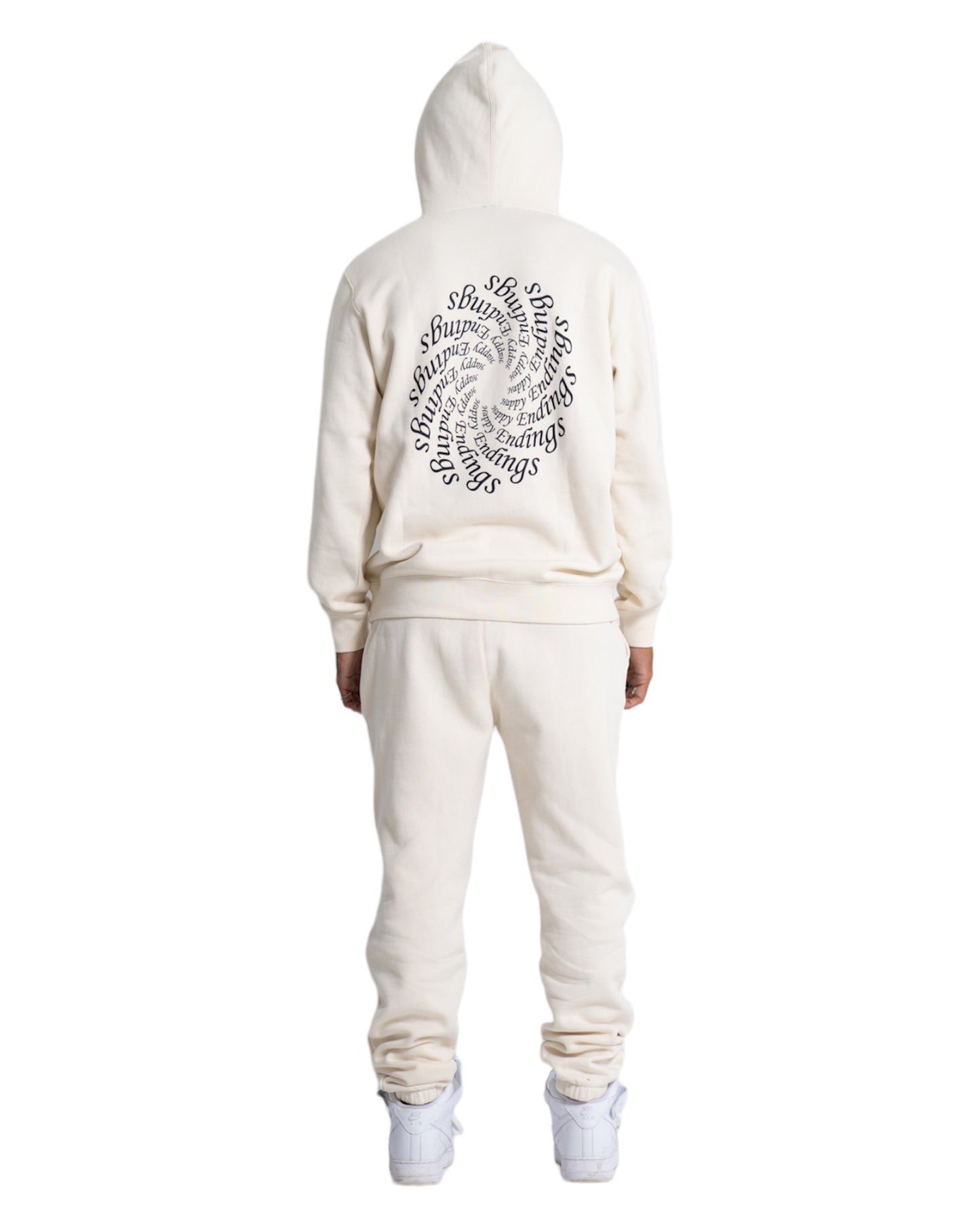 ECRU DAZED PREMIUM HOODIE